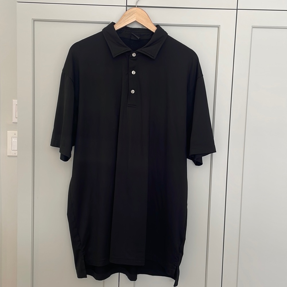 Black Dunning golf shirt